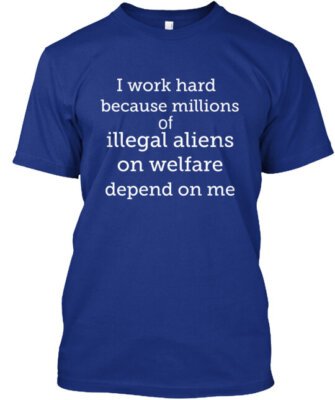 I Work Hard T-Shirt Made in the USA Size S to 5XL
