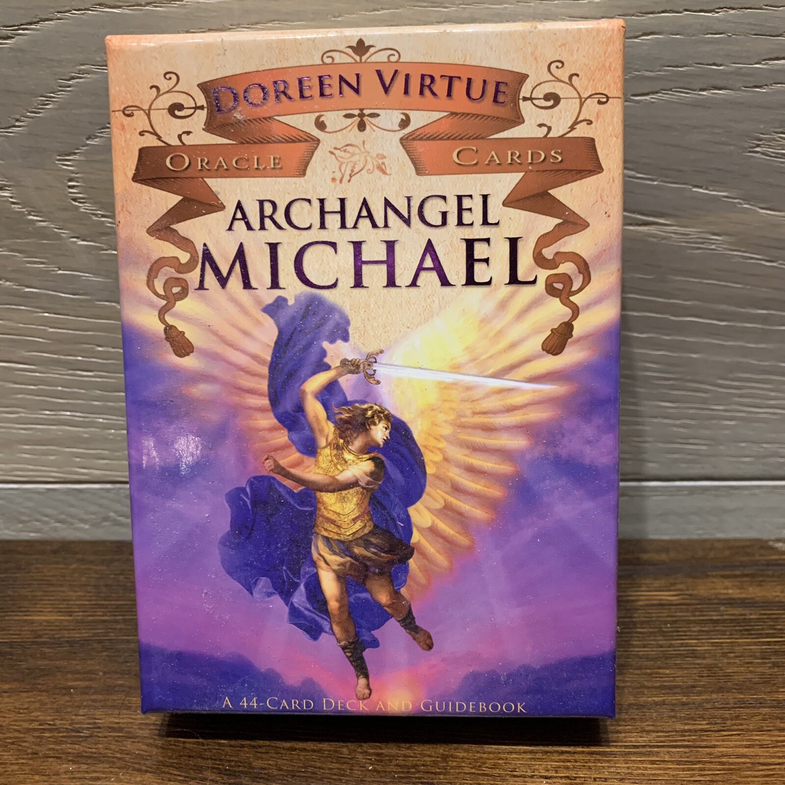 Doreen Virtue Oracle Cards ARCHANGEL Michael Set 44 Cards W Guide Book |  eBay