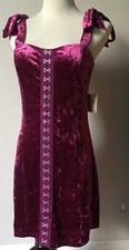 Forever 21 Magenta Valor Knit Dress Size Medium