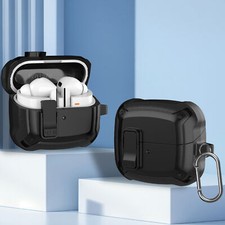 For Samsung Galaxy Buds 3 / 3 Pro Shockproof Case Lock Clip with Carabiner