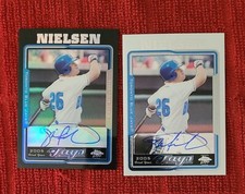 2005 Topps Chrome Eric Nielson RC Auto's Black Refractor/200 w/Base Blue Jays mt