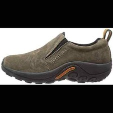 Merrell Women leather Jungle Moc Slip On gunsmoke 1425352 women size 7.5