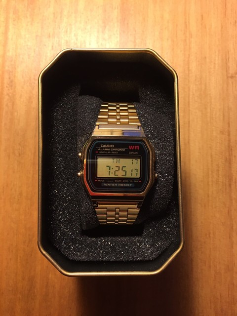 casio vintage collection rose gold