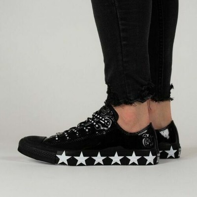 converse womens x miley cyrus chuck taylor all star lo sneaker