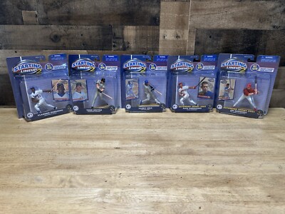 Starting Lineup 2 Baseball Lot of 5 Helton, Sosa, Rodriguez, Edmonds & Guerrero