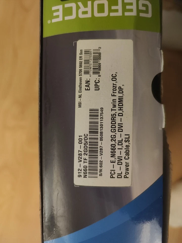 MSI NVIDIA GTX660 TF 2GB DDR5 PCI-E Graphics Card - Image 2 of 4