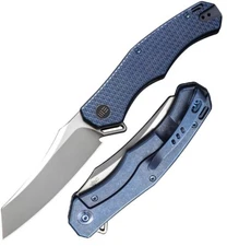 Viking Tactics RekkeR Framelock 3.63" CPM-20CV Steel Blade Titanium Handle CG4