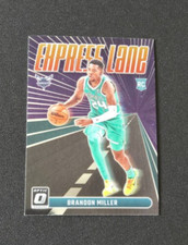 2023-24 Donruss Optic Basketball Express Lane Brandon Miller RC #3 Hornets