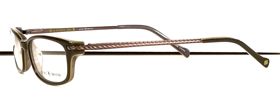 MARCOS DE GAFAS MARCA LUCKY NIÑOS SKIP DAY PLÁSTICO RECTANGULAR 48-16-135 OLIVA Foto 4 de 4