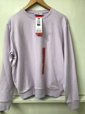 Fila Womens Crewneck with Pockets Size M Orchid bloom Light purple NWT