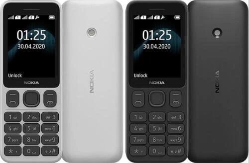 Original Nokia 125 (2020) Unlocked 2G Dual Sim FM Classic Student Feature Phone - Picture 1 of 25
