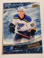 Nikita Alexandrov - 2022-23 Upper Deck Ice Blue SN 61/399 Rookie Card
