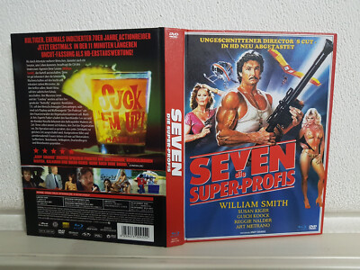 Seven - Die Super-Profis - Mediabook 2 Discs Blu-ray & DVD William Smith - UNCUT