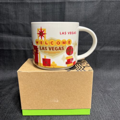 Starbucks VGC Las Vegas Been There Series Across The Globe Collection Mug 14oz - Picture 1 of 6