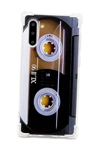 FAteam Case for Galaxy Note 10,with Reinforced Corners TPU Soft Bumper Retro