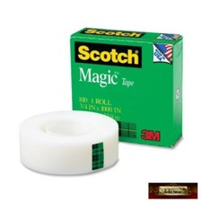 M00283 MOREZMORE 3M Scotch Magic Tape 810 3/4" x 1000" Matte