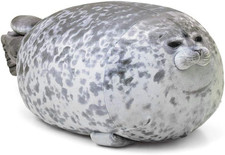 Chubby Spotted Seal Plush Pillow Stuffed Animal