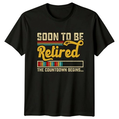 Bald im Ruhestand Das T-Shirt Karriere Ruhestand Geschenk für Sie und Ihn