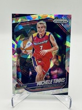 2025 Panini Prizm WNBA Michele Timms Cracked Ice Prizm Phoenix Mercury #133🪣