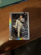 2025 Topps Chrome Will Warren RC Refractor Rookie #81 Yankees
