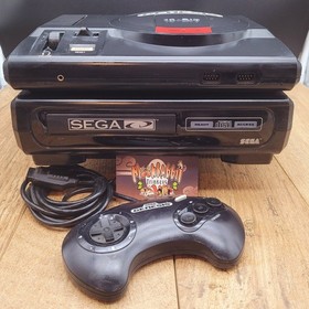 Sega Genesis Console Model 1 + Sega Cd Model 1 w/ 1 Controller - See Pic