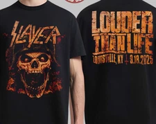 Slayer Louder Than Life Louisville Kentucky 2025 short sleeve shirt KV42145