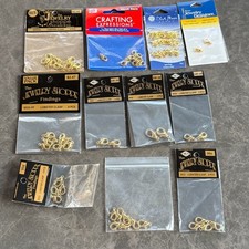 Gold Tone Lobster Clasp Lot for Jewelry Making - Vintage Findings - NEW