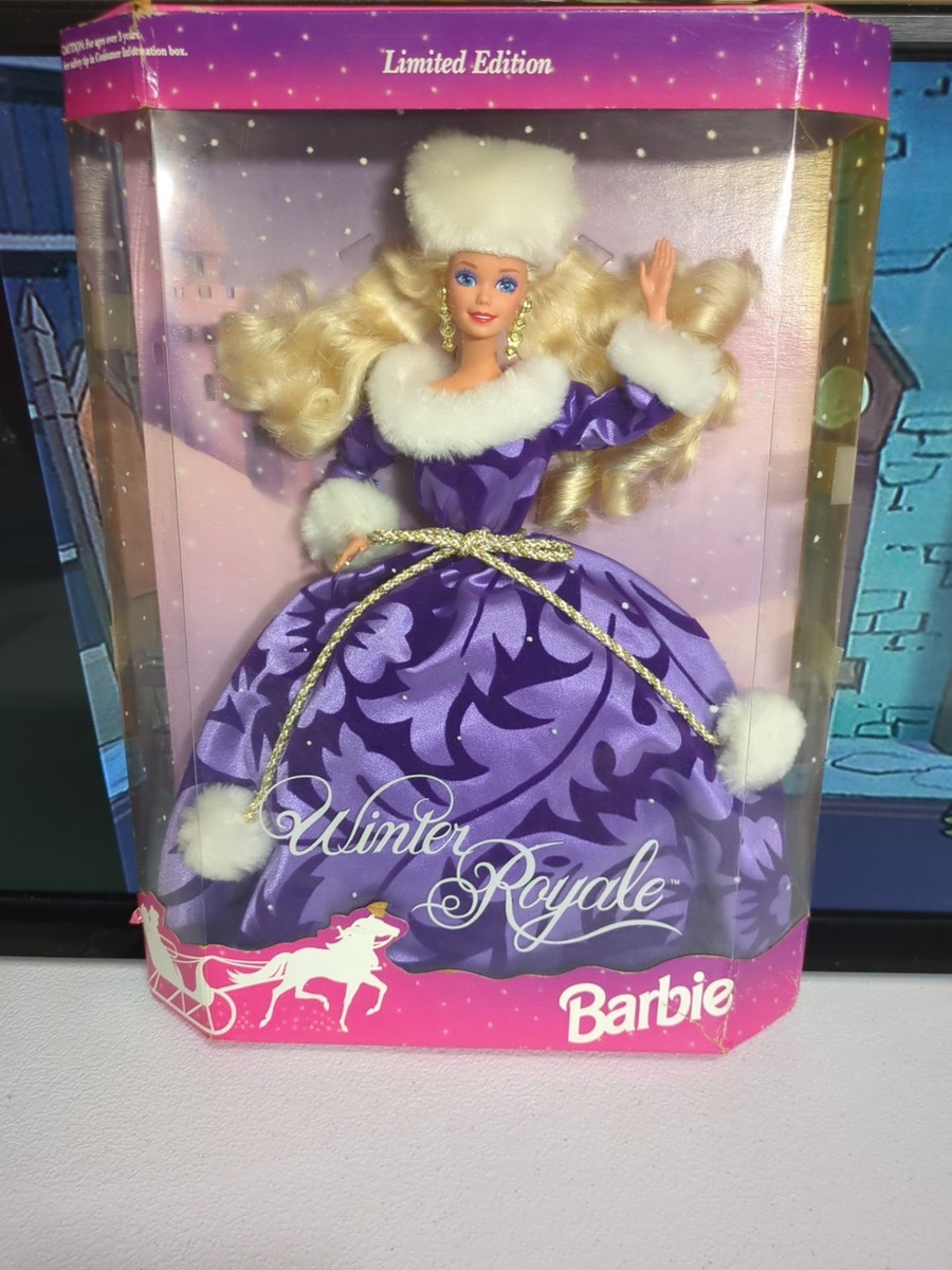 Barbie Winter Royale Doll Limited Edition Mattel #10658 Vintage 