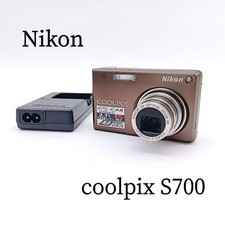 Nikon COOLPIX S700 Compact Digital Camera Tested Working Seller Japan