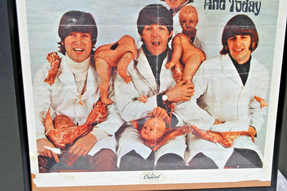 Original Beatles Vintage 1966 ' Yesterday And Today ' 18x22