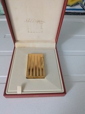 Original Dupont Feuerzeug 18K Vergoldet top Zustand absolut Gasdicht.