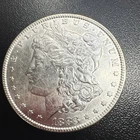 1883 Morgan $1 Silver Dollar Coin Circulated Uncertified Ungraded