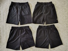 All in motion Boys XL 14 Black Athletic Shorts LOT 7" inseam