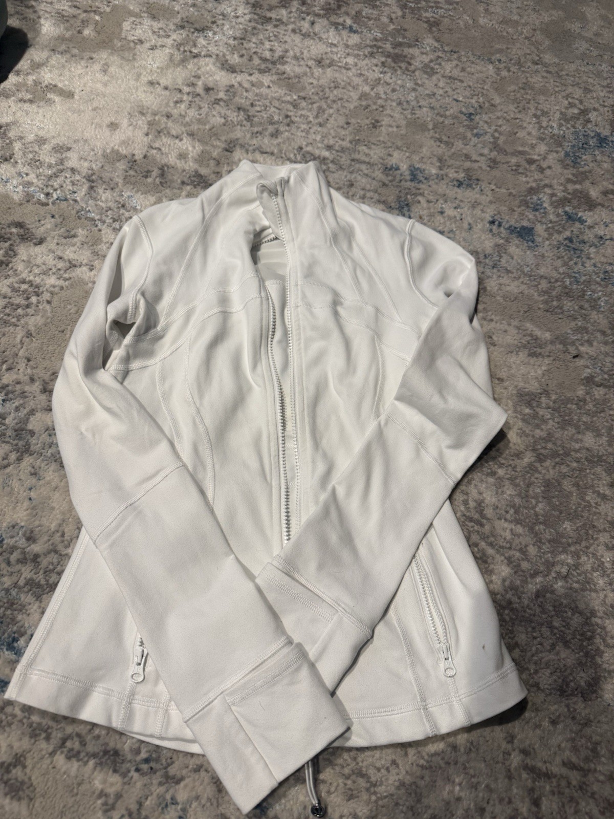 Lululemon Define Jacket *nulu* Size 4 In White