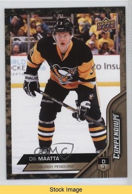 2016-17 Upper Deck Compendium Gold Olli Maatta #211 READ 9hd