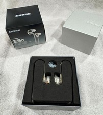 Shure E5c In-Ear Monitors, Earbuds, PRO. LEGENDARY! BUNDLE with extras
