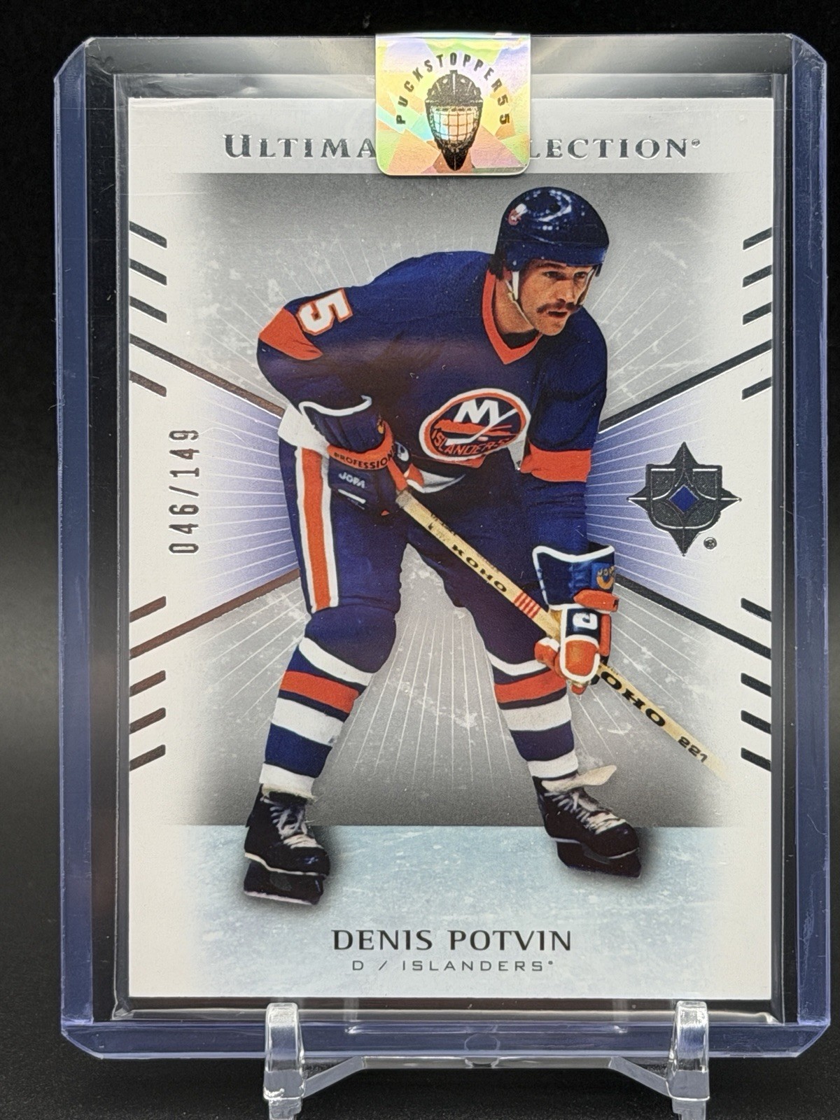 2025-26 Upper Deck Ultimate Collection /149 Denis Potvin New York Islanders HOF