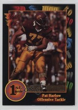 1991 Wild Card Draft Pat Harlow #38 Rookie RC 17vs. rookie card picture