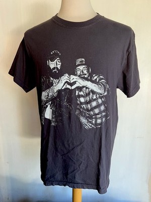 POST MALONE x MORGAN WALLEN (2024) ''I Had Some Help'' Heart Hands T-Shirt Large
