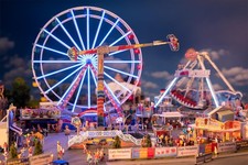 FALLER Kirmes 1:87 Fahrgeschäft NO LIMIT Bausatz 261 Einzelteile H0 140450