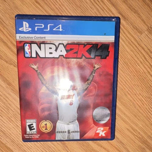 2K NBA 2K14 PS4 Basketball Game Manual Included Online Play DualShock 4