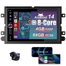 8 Core 4 64G Car Radio Stereo for Ford F150 2004-2008, F250 F350 2006-2014 wi...