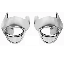 Dynacorn 4062 Rear Bumper Caps, 1957 Fits Chevy