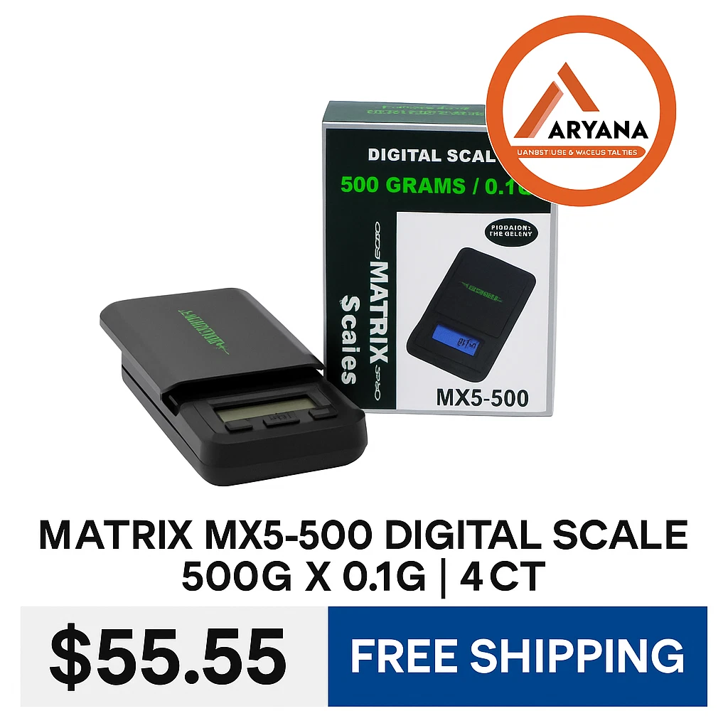 DIGITAL SCALE MATRIX MX5-500 | 500G X 0.1G | MODEL 008291 | 4CT | FREE SHIPPING