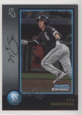 2018 Bowman Draft 1998 Bowman Chrome 20th Anniversary Nick Madrigal #98B-NM kr0