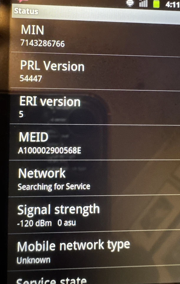 Casio GZ One Commando C771 1GB Fast Ship Very Good Used (Verizon) - Image 3 of 4