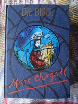 Die Bibel mit Bildern von Marc Chagall, Ausgabe 1994, mit Pappschuber