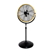 20 Inch Heavy Duty Pedestal Fan, 4200CFM High Velocity Standing Fan, 3-Speed