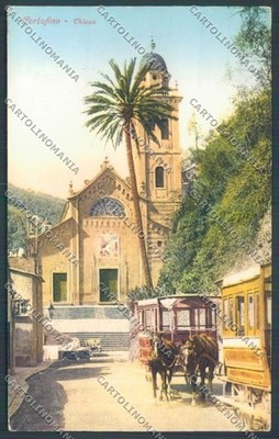 Genoa Portofino postcard E7301