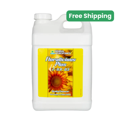 General Hydroponics Floralicious Plus 1 QT , 1 Gal , 2.5 Gal , 6